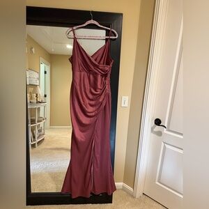 Baltic Born Burgundy Maxi Dress